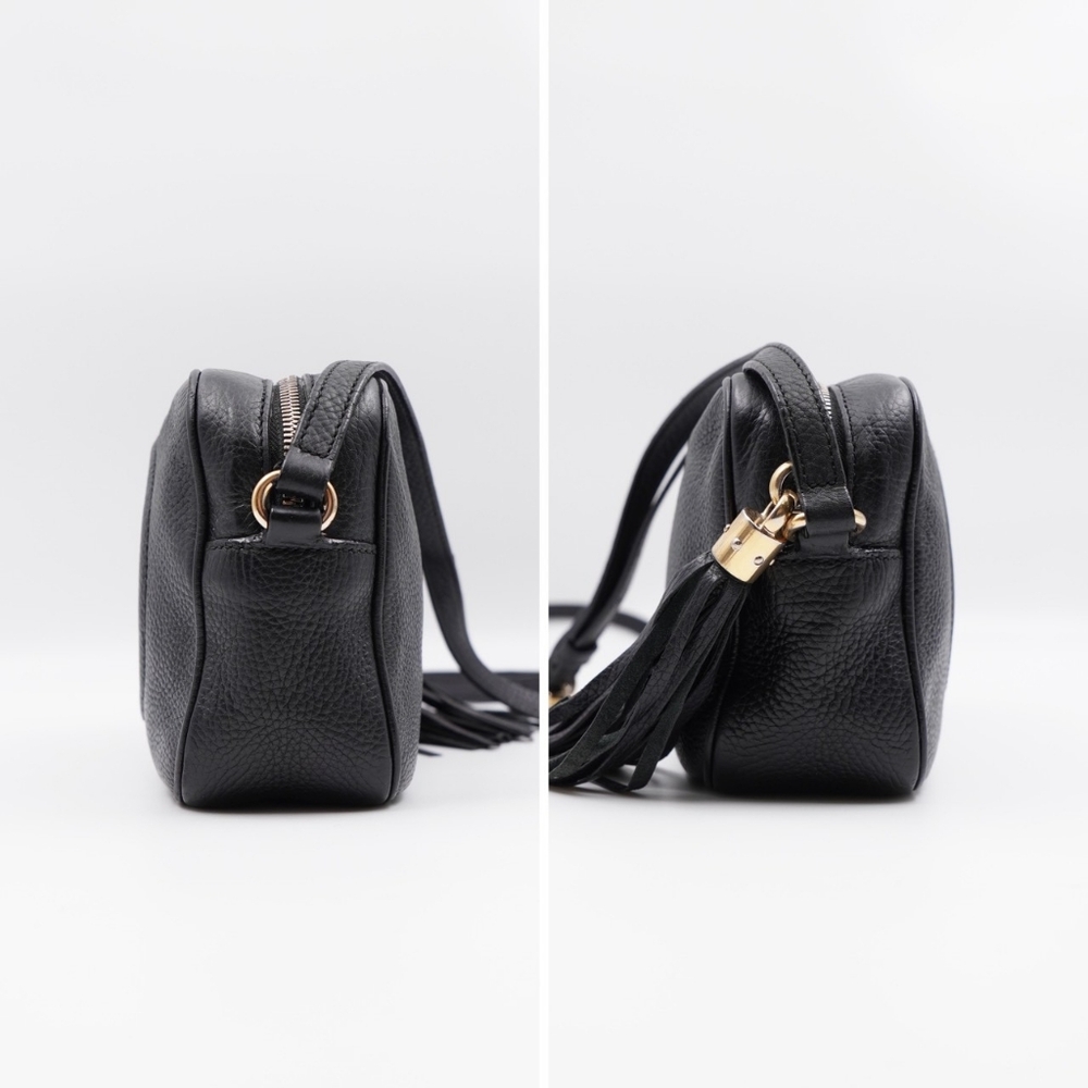 CD06 💖 Gucci Soho Disco Black Leather - Picture 7 of 13